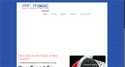 Desktop Screenshot of mrmagicautodetail.com